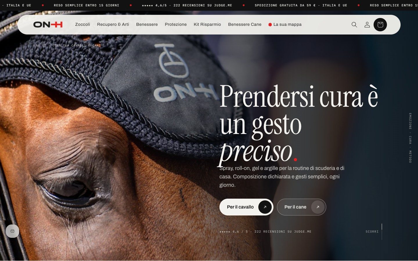 Home di ON-H Italia